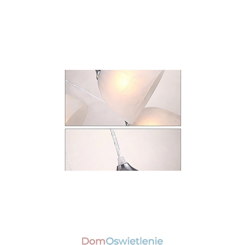 Nowoczesna współczesna lampa wisząca w kształcie miski