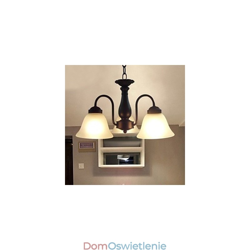 Tradycyjna klasyczna metalowa lampa wisząca