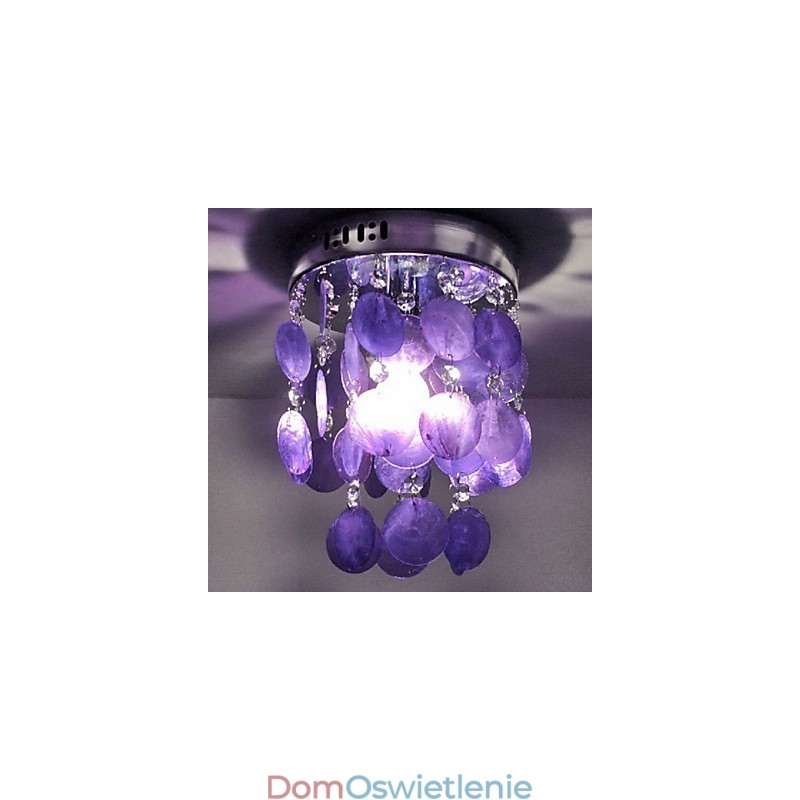 Nowoczesna współczesna lampa wisząca w stylu mini chrom