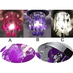 Nowoczesna współczesna lampa wisząca w stylu mini chrom