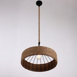 1 Lekka lampa wisząca na sznurku w stylu mini, nowoczesna, współczesna, rustykalna