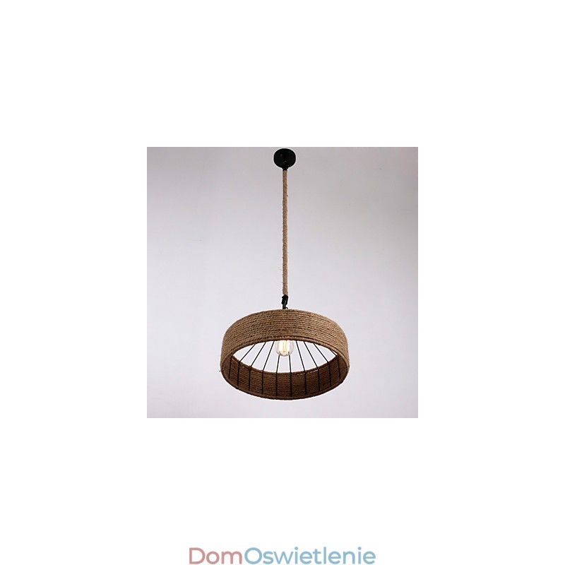 1 Lekka lampa wisząca na sznurku w stylu mini, nowoczesna, współczesna, rustykalna