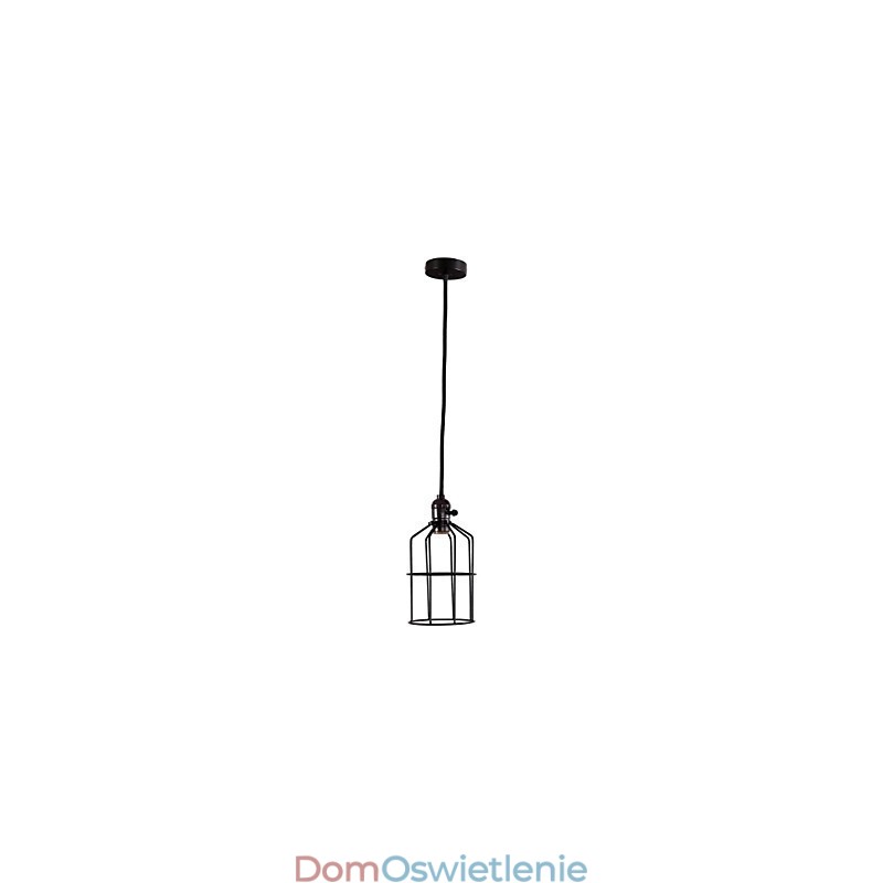 Retro Mini Styl Malowanie Metalowa Lampa Wisząca Garaż