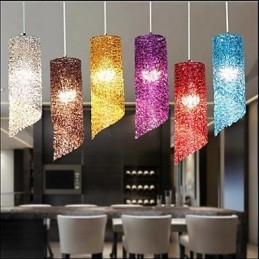 Pojedyncza głowica cylindryczna okrągła długa aluminiowa cylindryczna lampa kreatywna