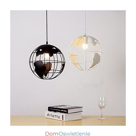Nowoczesna, współczesna lampa wisząca w stylu country globe Nowoczesna, współczesna lampa wisząca w stylu country globe