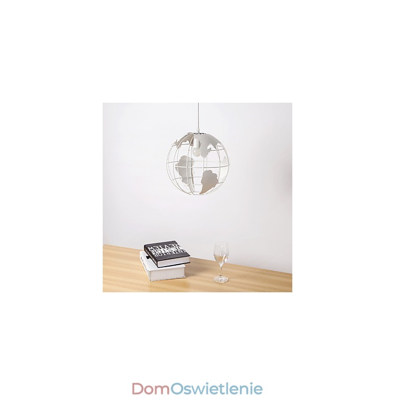 Nowoczesna, współczesna lampa wisząca w stylu country globe