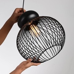 Retro Designers Metalowa lampa wisząca