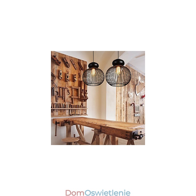 Retro Designers Metalowa lampa wisząca