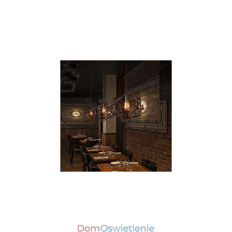 Retro Klasyczne Metalowe Lampy Sufitowe Proste Lampy Wiszące Lampy Wiszące Cafe