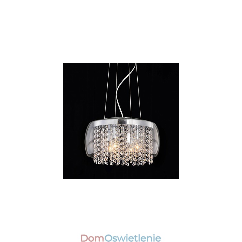 Nowoczesny współczesny bęben kryształowy miniaturowy styl obraz wiszący lampa