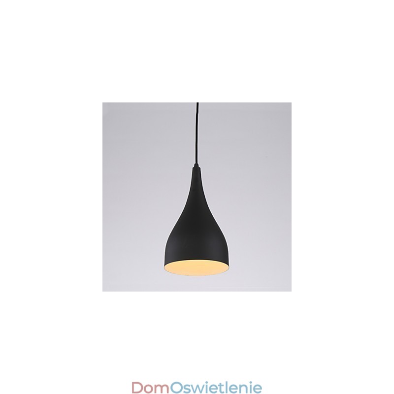 Nowoczesna minimalistyczna lampa wisząca z żarówką