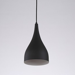 Nowoczesna minimalistyczna lampa wisząca z żarówką