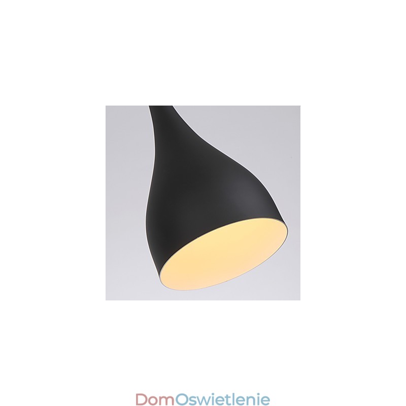 Nowoczesna minimalistyczna lampa wisząca z żarówką
