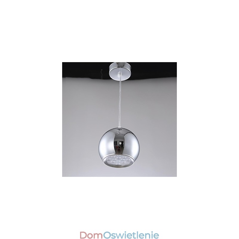 Nowoczesna, współczesna lampa wisząca z metalu galwanizowanego Globe