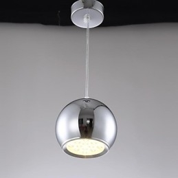 Nowoczesna, współczesna lampa wisząca z metalu galwanizowanego Globe