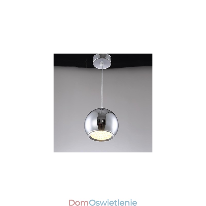 Nowoczesna, współczesna lampa wisząca z metalu galwanizowanego Globe