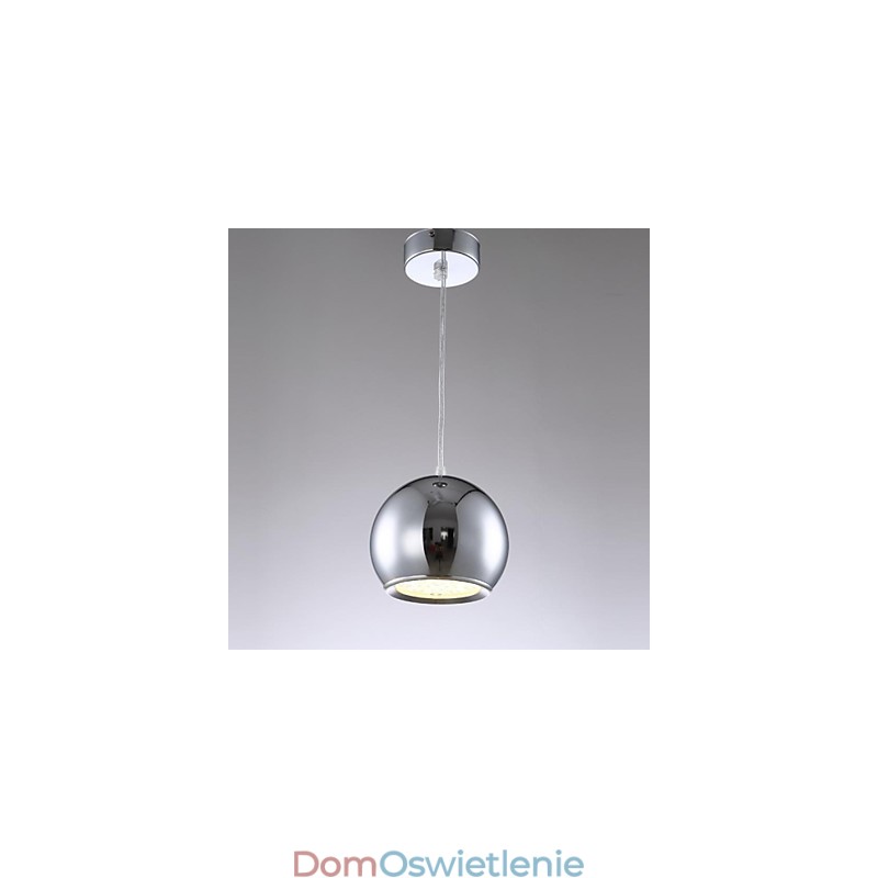 Nowoczesna, współczesna lampa wisząca z metalu galwanizowanego Globe