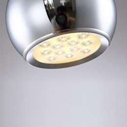 Nowoczesna, współczesna lampa wisząca z metalu galwanizowanego Globe