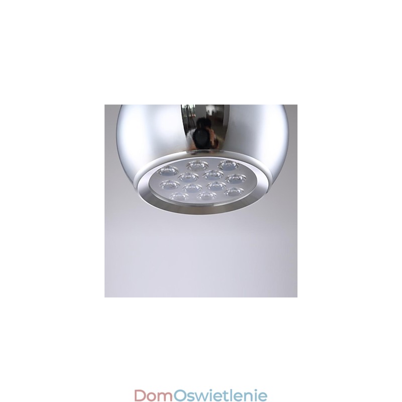 Nowoczesna, współczesna lampa wisząca z metalu galwanizowanego Globe
