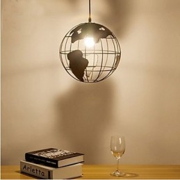 Nordic Modern Simple Earth Pojedyncza lampa wisząca
