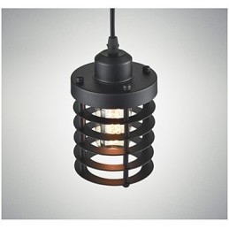 Lampa sufitowa retro industrialna żelazna żyrandol vintage sklep lampa wisząca