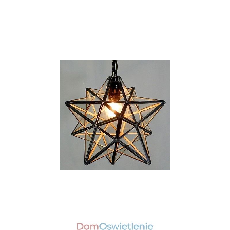 Pentagon Star Light Skrócona i nowoczesna lampa żyrandolowa