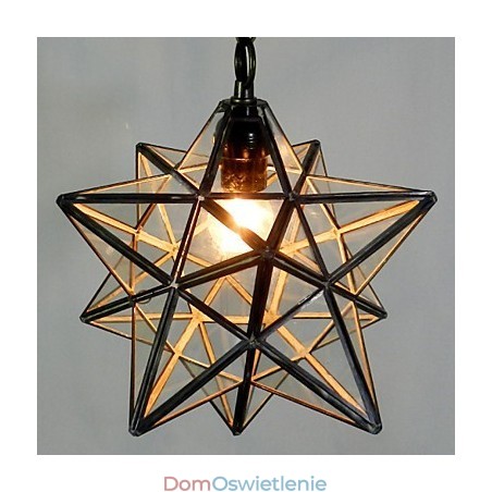 Pentagon Star Light Skrócona i nowoczesna lampa żyrandolowa Pentagon Star Light Skrócona i nowoczesna lampa żyrandolowa