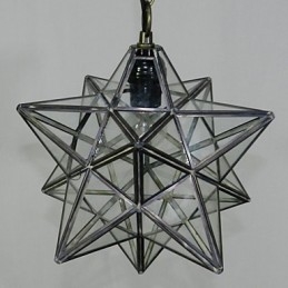 Pentagon Star Light Skrócona i nowoczesna lampa żyrandolowa