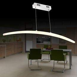 Wisząca lampa Nowoczesna Współczesna Galwanizowana metalowa akrylowa