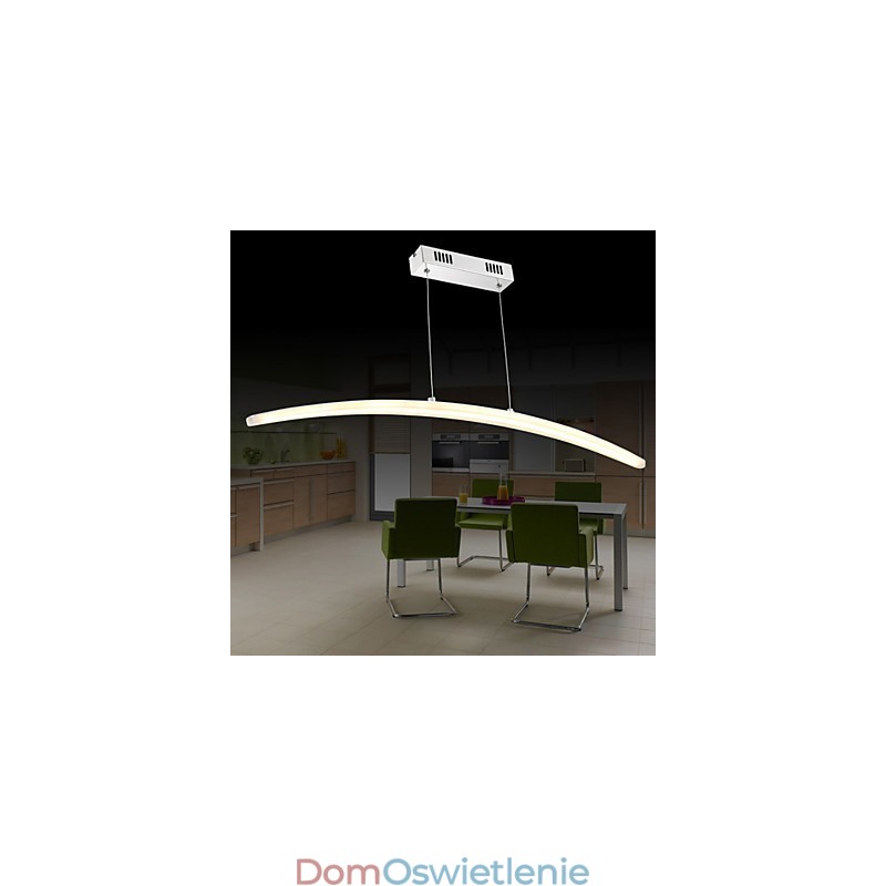 Wisząca lampa Nowoczesna Współczesna Galwanizowana metalowa akrylowa