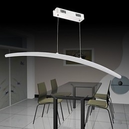 Wisząca lampa Nowoczesna Współczesna Galwanizowana metalowa akrylowa
