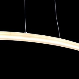 Wisząca lampa Nowoczesna Współczesna Galwanizowana metalowa akrylowa