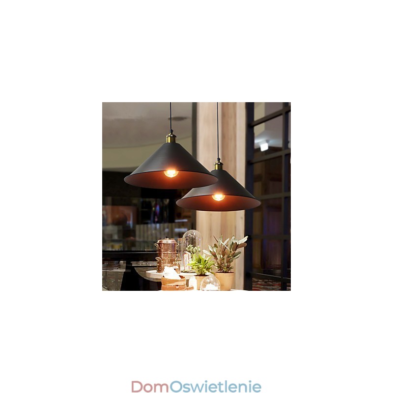 Wisząca lampa metalowa Country Designers