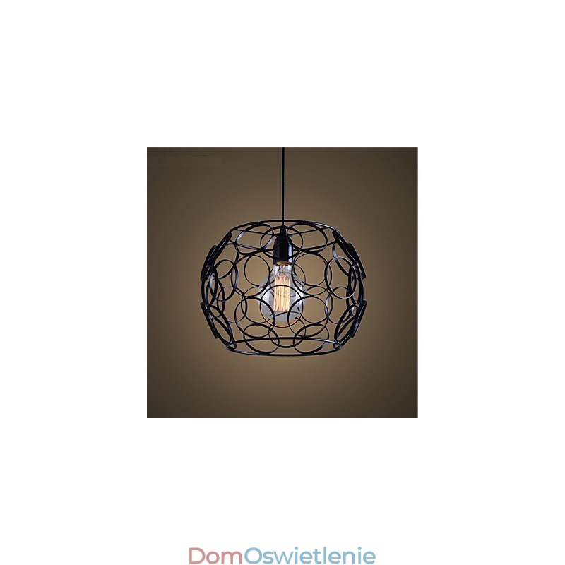 Kreatywna Kontraktowa Nordic Kute Żelazo Szklana Pojedyncza Głowica Lampy Droplight