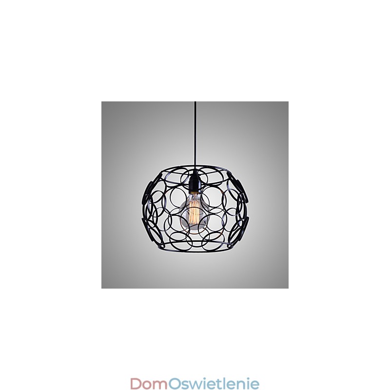 Kreatywna Kontraktowa Nordic Kute Żelazo Szklana Pojedyncza Głowica Lampy Droplight