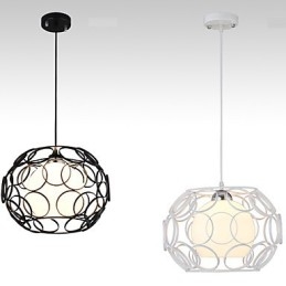 Kreatywna Kontraktowa Nordic Kute Żelazo Szklana Pojedyncza Głowica Lampy Droplight