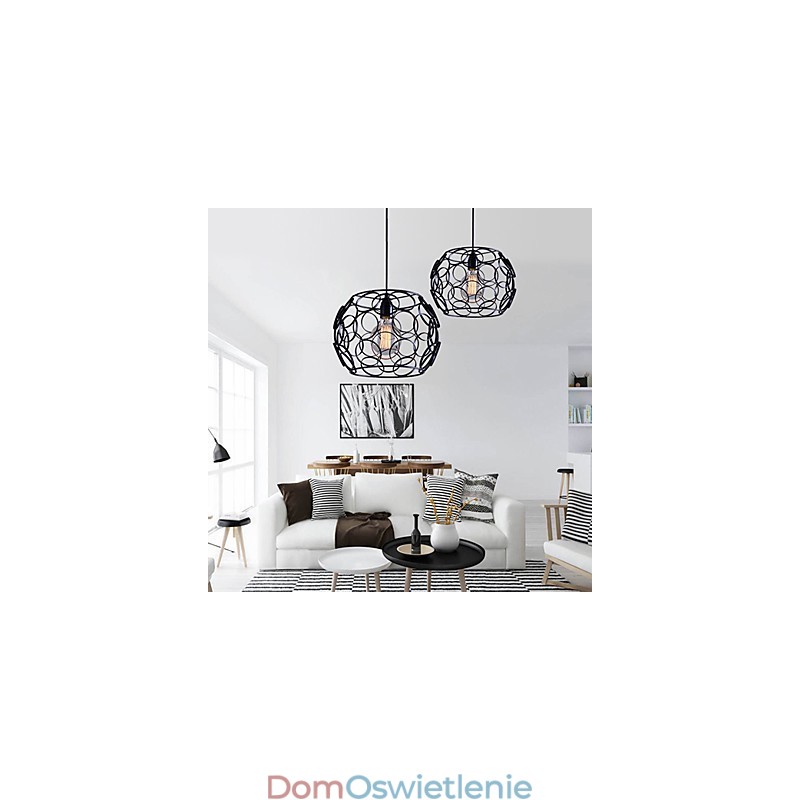 Kreatywna Kontraktowa Nordic Kute Żelazo Szklana Pojedyncza Głowica Lampy Droplight