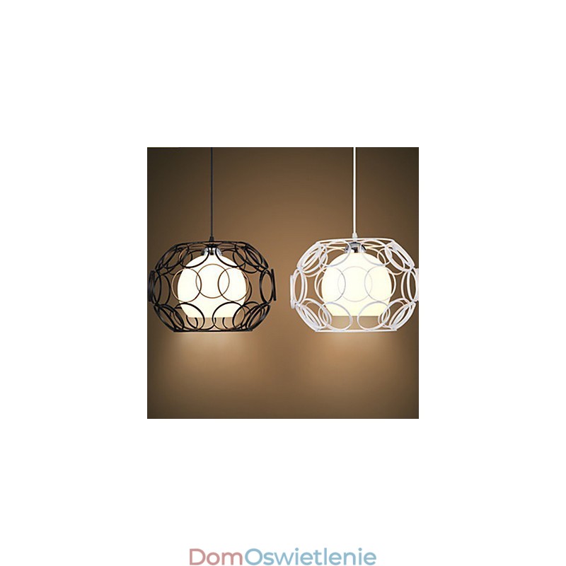 Kreatywna Kontraktowa Nordic Kute Żelazo Szklana Pojedyncza Głowica Lampy Droplight