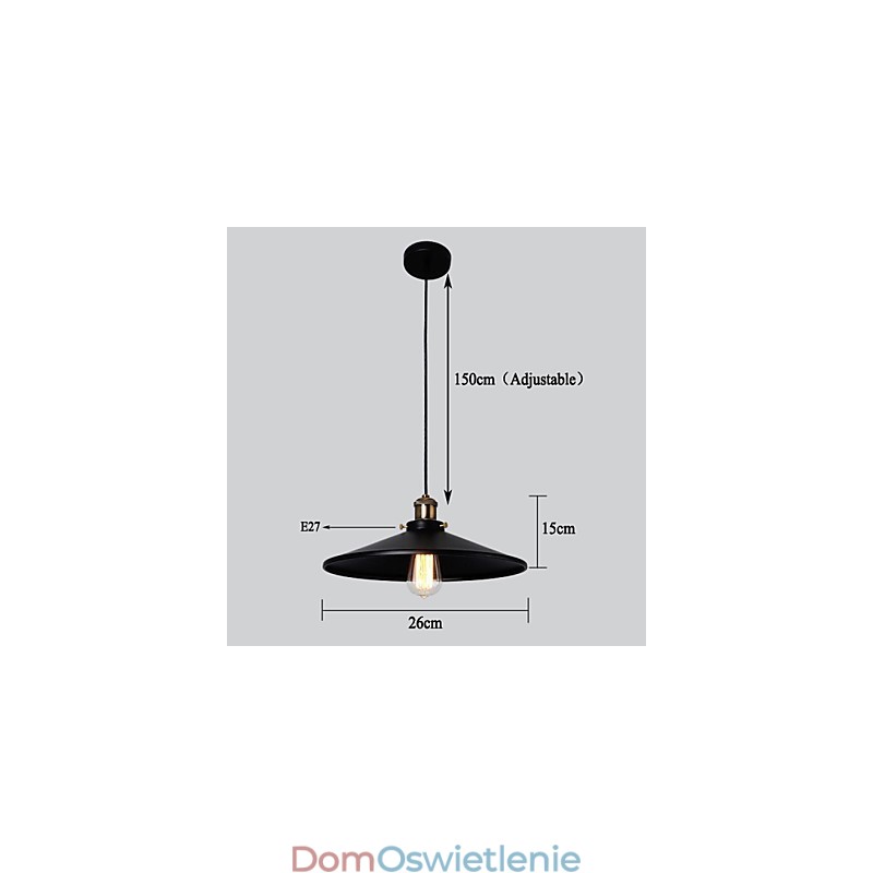 Europejski styl retro klasyczna lampa wisząca sztuka droplight