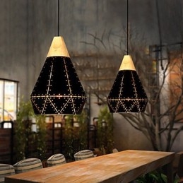 Retro Klasyczne Metalowe Lampy Sufitowe Proste Lampy Wiszące Lampy Wiszące Cafe