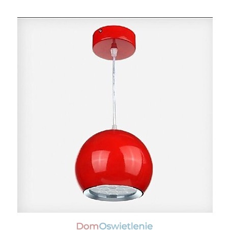Nowoczesna współczesna lampa wisząca z metalowym globusem Nowoczesna współczesna lampa wisząca z metalowym globusem