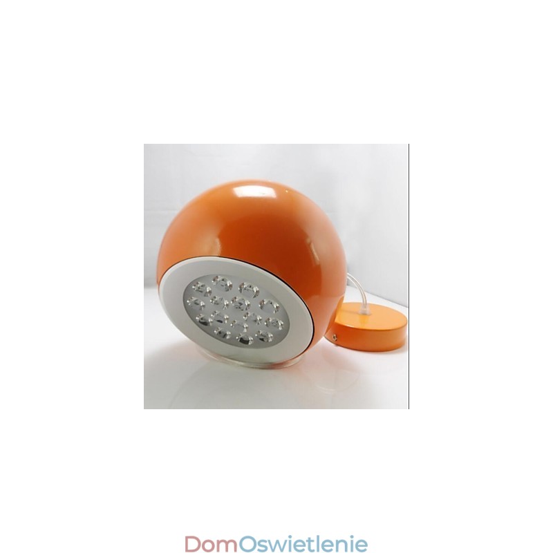 Nowoczesna współczesna lampa wisząca z metalowym globusem