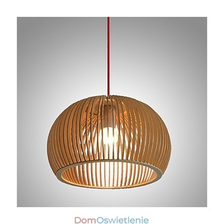 Styl projektu Okrągły Cecha L Wisząca lampa 1 Jasny drewniany Styl projektu Okrągły Cecha L Wisząca lampa 1 Jasny drewniany