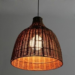 Styl wiejski Cany Art Kreatywne ręcznie robione przez Cane tworzy lampę Droplight
