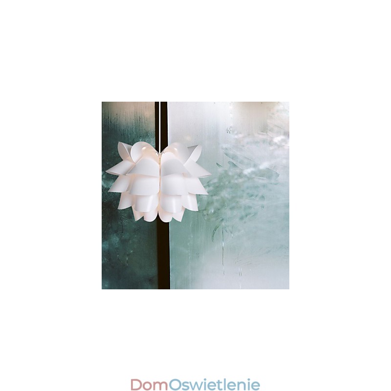 Nowoczesna i skrócona lampa wisząca Nordic Idea White Lotus Droplight