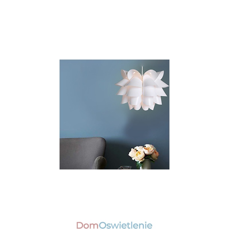 Nowoczesna i skrócona lampa wisząca Nordic Idea White Lotus Droplight