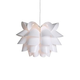 Nowoczesna i skrócona lampa wisząca Nordic Idea White Lotus Droplight