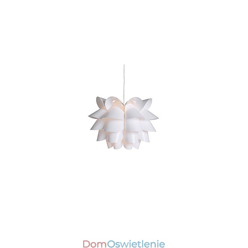 Nowoczesna i skrócona lampa wisząca Nordic Idea White Lotus Droplight