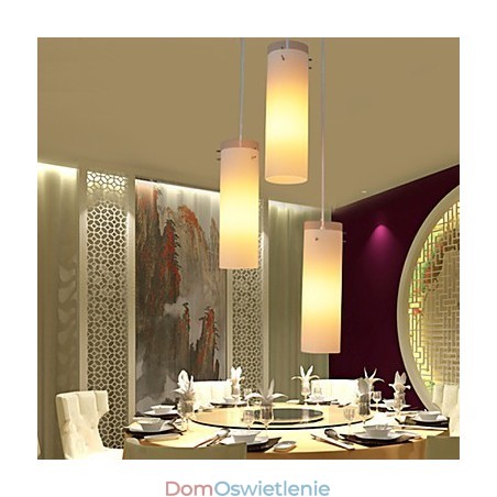 Cylindryczny szklany prosty pojedynczy bęben bęben prosty lampa droplight oświetlenie Cylindryczny szklany prosty pojedynczy bęben bęben prosty lampa droplight oświetlenie