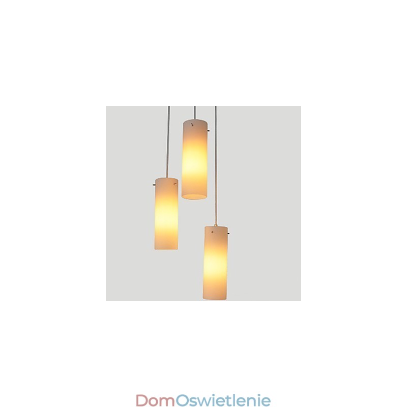 Cylindryczny szklany prosty pojedynczy bęben bęben prosty lampa droplight oświetlenie